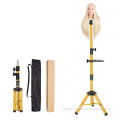 Heavy Duty Wig Tripod Cosmetology Mannequin Head Wig Stand for Hair Extension Factory